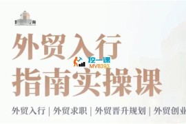 冰冰《外贸入行指南实操课》