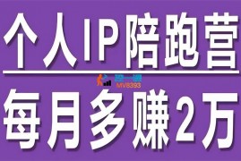 李开心《小红书个人IP陪跑营》