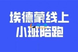 众筹：埃德蒙小班线上陪跑班第11期