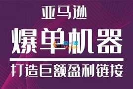 十七说跨境《亚马逊爆单机器》