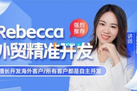 Rebecca《外贸精准开发》