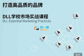 众筹：DLL学校市场实战课程