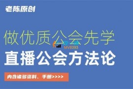 猎杰老陈《直播公司老板学习课程》