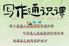 花生《写作通识课2.0》