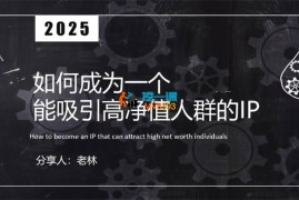 老林《高净值人群短视频赋能实操课》