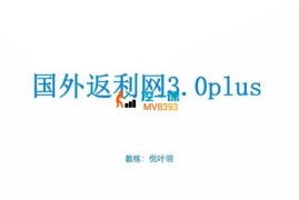 倪叶明《国外返利网3.0 Plus》