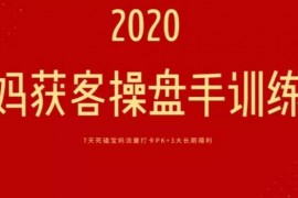宝妈获客操盘手训练营