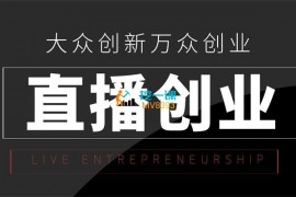 狂浪《普通人直播创业课程》