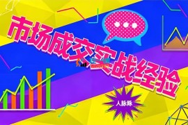 郝涵《陌生客户百分百成交话术2025最新版》