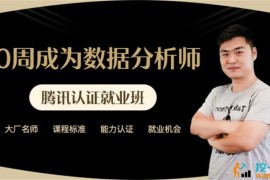 大周《10周成为数据分析师》
