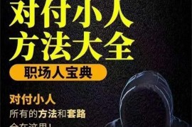 小枝职场《对付小人方法大全》