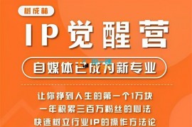 树成林《IP觉醒营》
