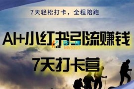 众筹：AI+小红书暴力变现打卡营