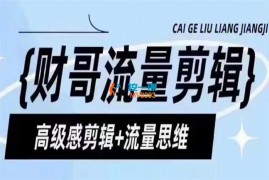 财哥《高级感剪辑流量思维》