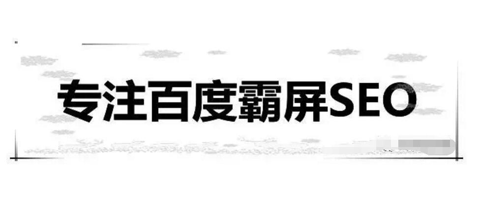 贾加波：百度霸屏SEO系统操作方法