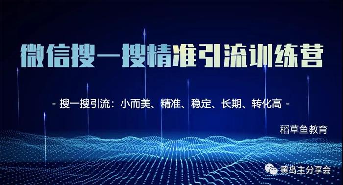 黄岛主《微信搜一搜精准引流训练营第1期》课程封面.jpg