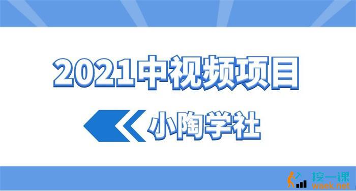 小淘学社《2021中视频项目》