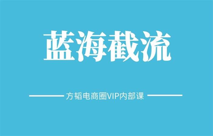 方韬电商圈《蓝海截流内部玩法》封面.jpg