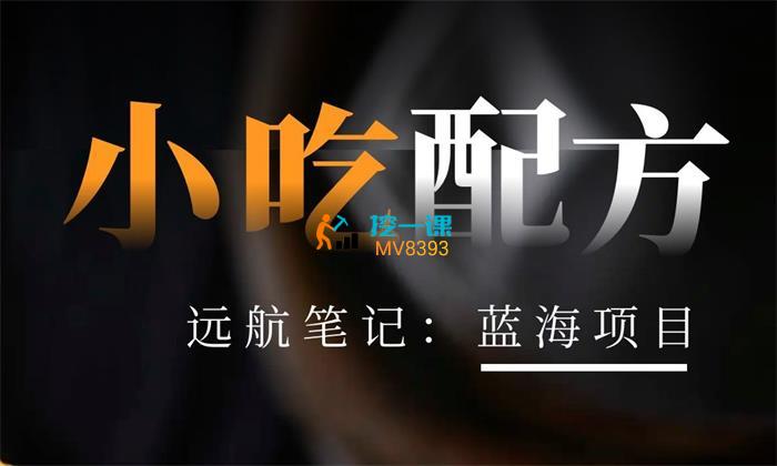 远航笔记《蓝海项目小吃配方》课程封面.jpg