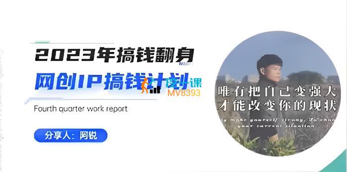 阿锐《网创IP搞钱计划》课程封面.jpg