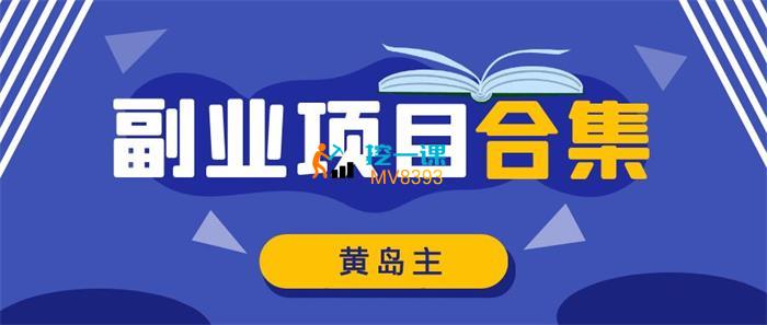 黄岛主《2024年最新副业项目拆解合集》