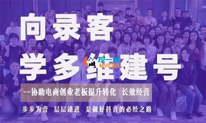 大果录客传媒《第39期多维建号特训营》