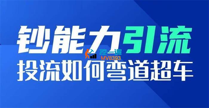 浩卿《钞能力引流：投流如何弯道超车》
