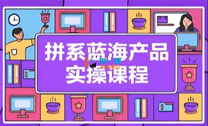 大房《拼系冷门蓝海产品实操课程》