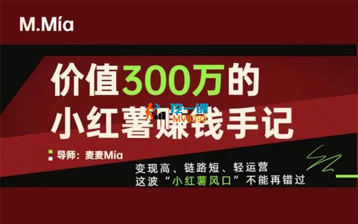 麦麦《价值300万的小红书赚钱手记》_封面图.jpg