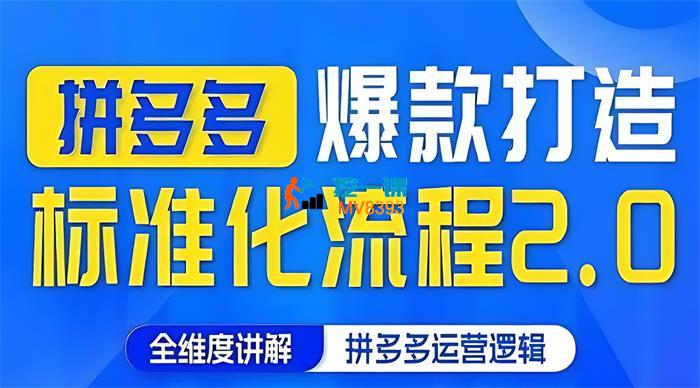 云杉《拼多多爆款打造标准化流程2.0》_封面图.jpg