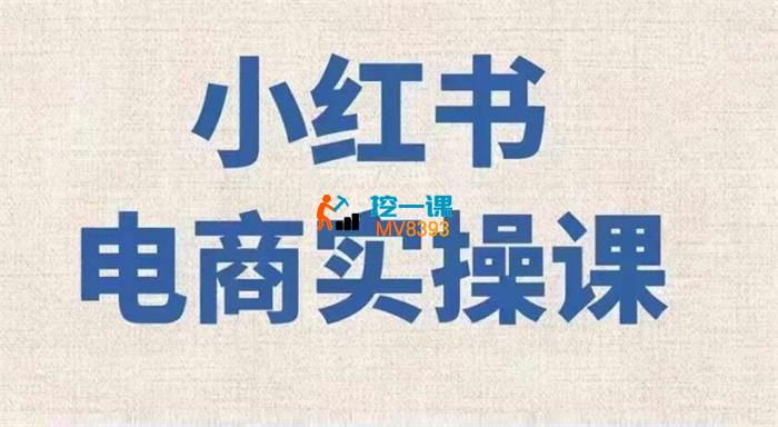 茗茗《小红薯电商实操课》
