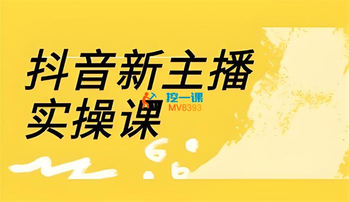 数据哥《直播间流量运营线上实操课》