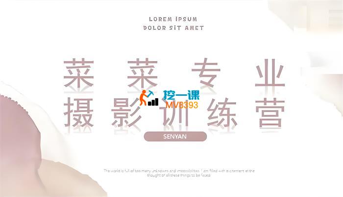 菜菜《手作摄影训练营2025》_封面图.jpeg