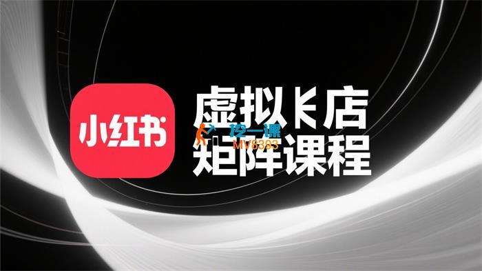 蜂哥《小红书虚拟店矩阵》