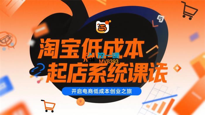 子枫《淘宝低成本起店系统课》