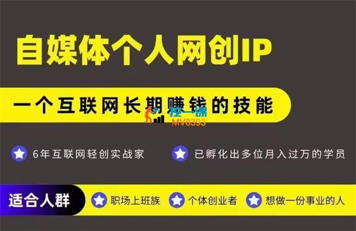 绾绾《自媒体个人网创IP》