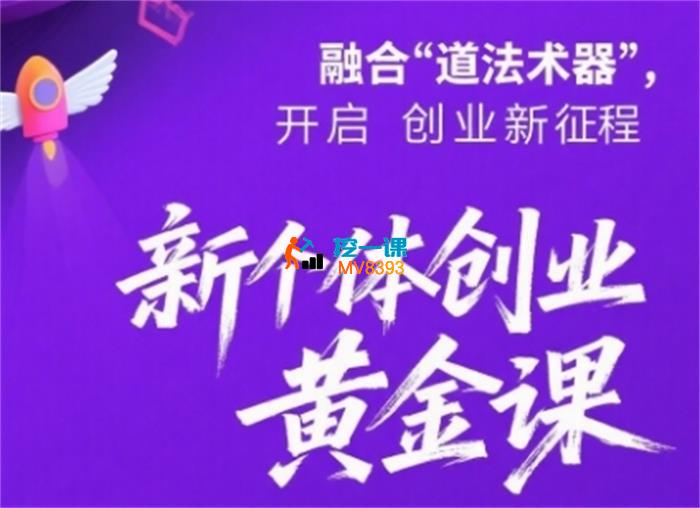 桃子学姐《新个体创业黄金课》