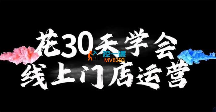 小枫《线上门店运营》