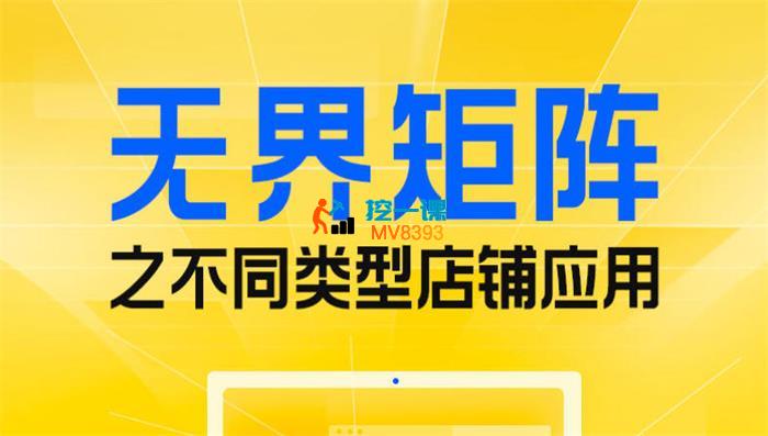 子渊《无界矩阵之不同类型店铺应用》