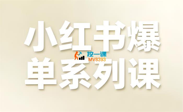 店老师《小红书爆单系列课》