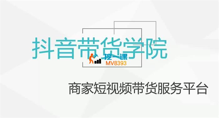 少侠《短视频带货训练营》