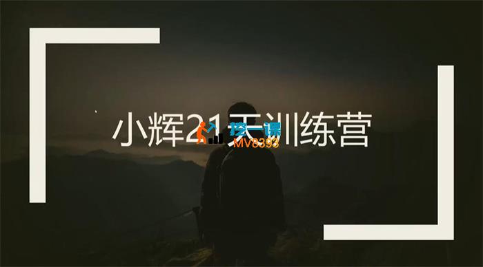 小辉《家居博主21天创富实操课》