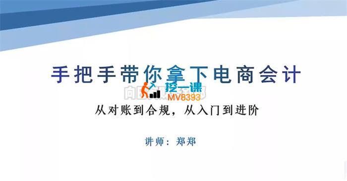 郑郑《拼多多财税实战全流程》