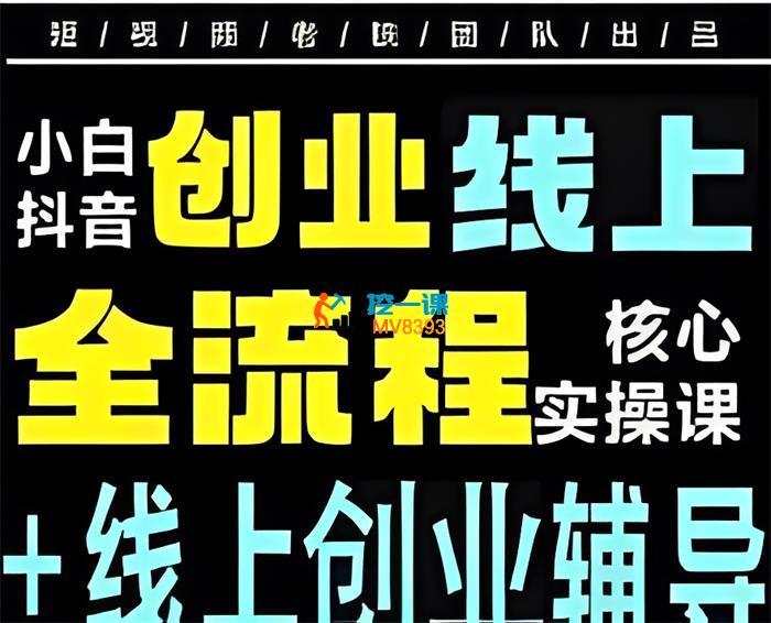 小白线上创业+企业精准用户增长全流程实操