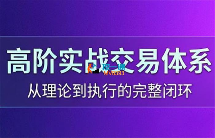 高架师《股票高阶实战交易体系》