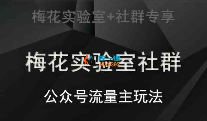梅花实验室《公众号流量主系列全套玩法》_封面图.jpg 梅花实验室《公众号流量主系列全套玩法》_封面图.jpg