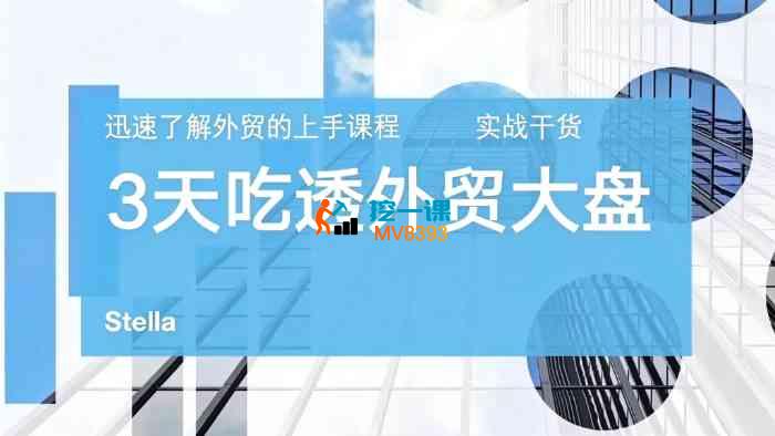 Stella《3天吃透外贸大盘》_封面图.jpg Stella《3天吃透外贸大盘》_封面图.jpg